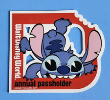 New AUTHENTIC WDW Walt Disney World Annual Passholder Stitch Magnet 2024 picture