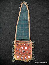 antique ethnic tribal vintage nomadic kutchi banjara Indian handmade letter bag picture