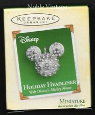 2005 Hallmark Keepsake Holiday Headliner - Mickey Mouse - Miniature Ornament picture