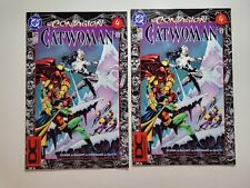 Catwoman 31 DCU Logo Variant X 2 Low Grade DC Comics 1996 lot of 2 picture