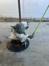 Star Wars Life Size Yoda Statue Limited Edition Revenge Of The Sith picture