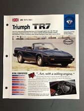1975 - 1981 Triumph TR7 Roadster IMP 