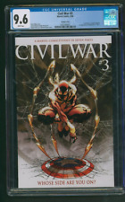 Civil War #3 Turner 1:10 Variant CGC 9.6 Marvel Comics 2006 picture