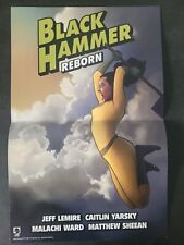 BLACK HAMMER/JOY OPERATIONS DOUBLE-SIDED POSTER 11x17 DARK HORSE COMICS UNUSED picture