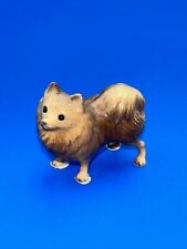 Vintage Retired Hagen Renaker Brown Pomeranian Puppy Dog Miniature, Estate Piece picture