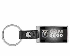 Ram 2500 Car Chrome Leather key ring  Key Chain Fob picture