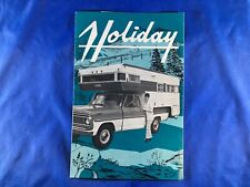 Holiday Camper Brochure Mid 1970's Near Mint picture