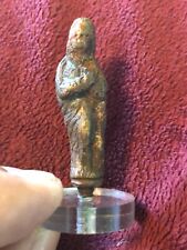 MEDIEVAL BRONZE ST JOHN THE BAPTIST 14TH CENTURY LUCITE BASE  picture