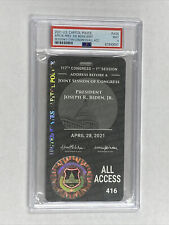 2021 Joe Biden Address to Congress Capitol Police All Access Credential Pass PSA picture