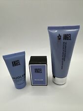 Angel Mugler Eau De Parfum 5 ml- Body Lotion 1 oz - Shower Gel 3.4 oz Set of 3 picture