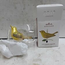 Hallmark Keepsake 2019 The Beauty of Birds Lady Summer Tanager Ornament picture