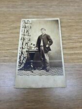 Antique Cartes-de-visite Victorian Man in Smart Dress Lydford Photographer picture