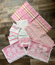 Vintage Cannon Towels in Pink Lot picture