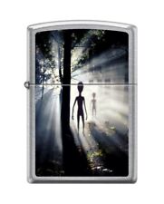 Zippo 82247 aliens in woods forest sci fi spooky Lighter picture