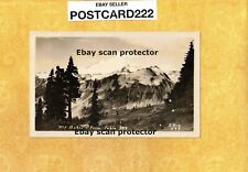 X RPPC MT BAKER FROM TABLE MT 1920-40s era vintage postcard WA ? picture