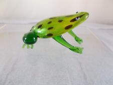 Milano Art Glass Frog Miniature Figurine New In Original Box picture