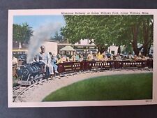 Postcard Miniature Railway Salem MA Salem Willows Park Massachusetts  picture