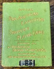 Superb Official 1901 Pan-American Exposition Souvenir Playing Cards picture