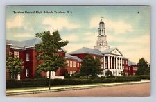 Trenton NJ- New Jersey, Trenton Central High School, Antique, Vintage Postcard picture