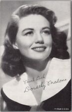 c1950s DOROTHY MALONE Arcade Mutoscope Card / B-Movie Actress 