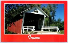 Postcard - Covered Bridge - Greetings from Iowa, USA picture