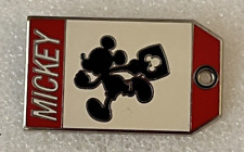 Official Disney Pin Tag Travel Accessories Gear Luggage Mystery Mickey Mouse picture