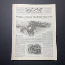 Antique November 08 1913 The Saturday Evening Post Newspaper Nevada Mining Issue picture