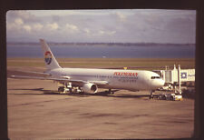 Orig 35mm airline slide Polynesian Airlines 767-300 f/n 631 [3123] picture