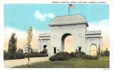 LAWRENCE, Kansas KS   HASKELL COLLEGE STADIUM   ca1920's Vintage Postcard picture