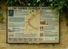 Photo 6x4 Information panel Thomas Clarkson monument Wadesmill  c2016 picture