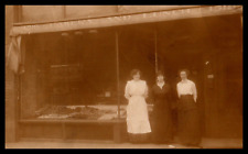 RPPC Main Street USA Women Bakery Storefront Early 1920-30's picture