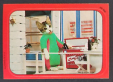 Cat Getting a Soda 1982 Cats Topps Sticker Card #17 (NM) picture