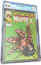 Marvel Comics Presents 75 CGC 9.4 Weapon X origin of Wolverine 1st print 1991 WP picture