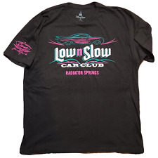 Disney Parks Cars Land Low N Slow Car Club Shirt 2XL Grand Opening 2012 NEW picture