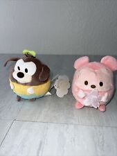 Sakura Minnie ufufy & Goofy Ufufy Lot Of 2 Flaw 4” picture