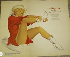 Esquire Pinup Girl Picture Centerfold by EUCLID SHOOK 
