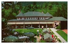 postcard The Homestead luncheon on the casino lawn Hot Springs Virginia A1576 picture