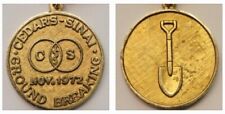 Los Angeles Cedars Sinai Hospital Medical Center 1972 GROUND BREAKING MEDALLION  picture