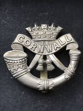 Cornwall Regiment Original British Army Cap Badge WW1 picture