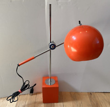 Mid-century Modern Orb Eyeball Lamp by Robert Sonneman for George Kovacs Orange picture