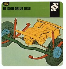 De Dion Drive Axle - Car Mechanics Auto Rally Edito Service SA Card picture