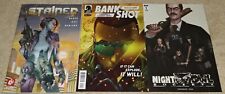 Night Owl Society #1, Stained #1 & Bankshot #1 (3 comics) 451 Media - IDW- NM picture