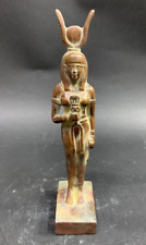 Rare Pharaonic Antique statue of Goddess Hathor Ancient Egyptian Antiquities BC picture