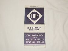 Erie Railroad Public Timetable February 28,  1943 picture