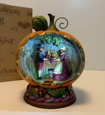 Jim Shore 2009 Heartwood Creek Lighted “Blessings Of The Harvest” Thanksgiving picture
