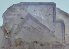 292 Gram Extremely Rarest Phantom Cubic Fluorite Specimen From Pakistan picture
