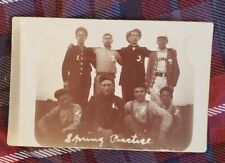 1905 RPPC Postcard- Womac, IL Baseball Players-Spring Practice Picture .   picture