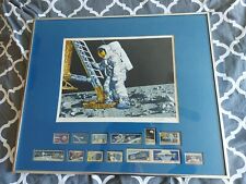 Paul Calle Limited Edition 10577 Space Commemorative Moonlanding Lithograph 1979 picture