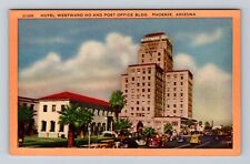 Phoenix AZ-Arizona, Hotel Westward Ho, Advertising, Antique Vintage Postcard picture