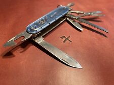 Victorinox Huntsman Swiss Army Knife Translucent Blue Scales picture